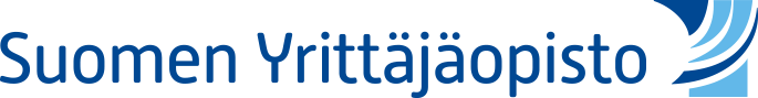 Suomen Yrittäjäopiston logo.