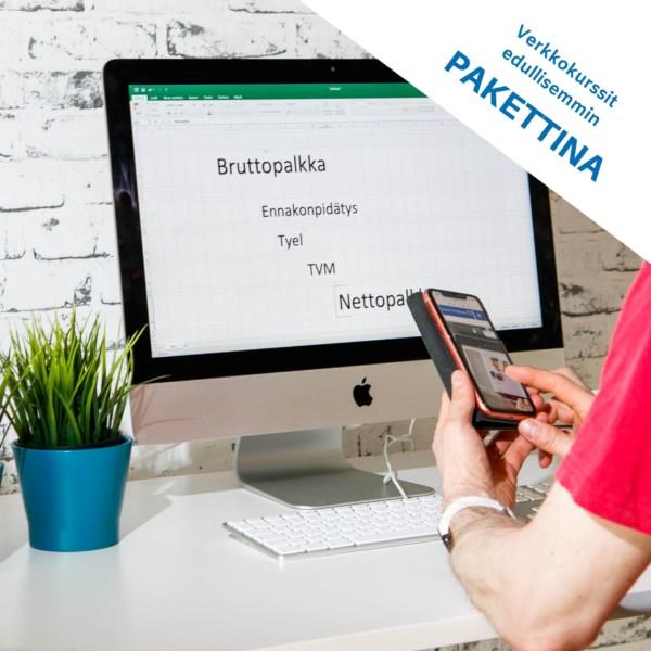 PALKANLASKENTA_PAKETTI Koulutuskaupan tuotteita voit ostaa koska vain