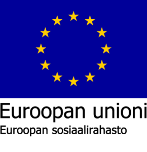 Logo: Euroopan unioni. Euroopan sosiaalirahasto.