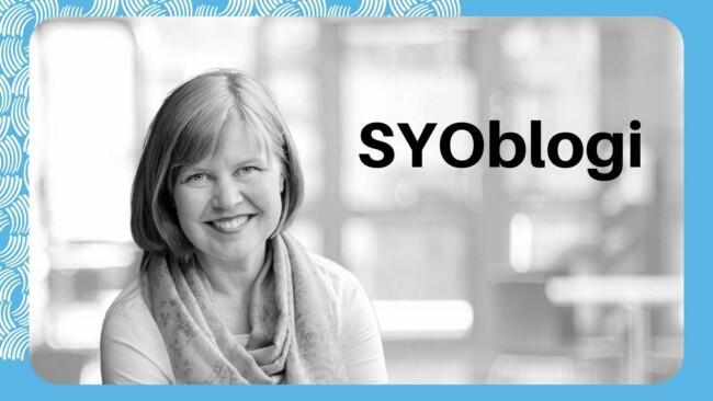 Anne Vanhala SYOblogissa.
