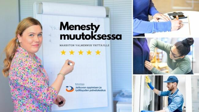 Menesty muutoksessa.
