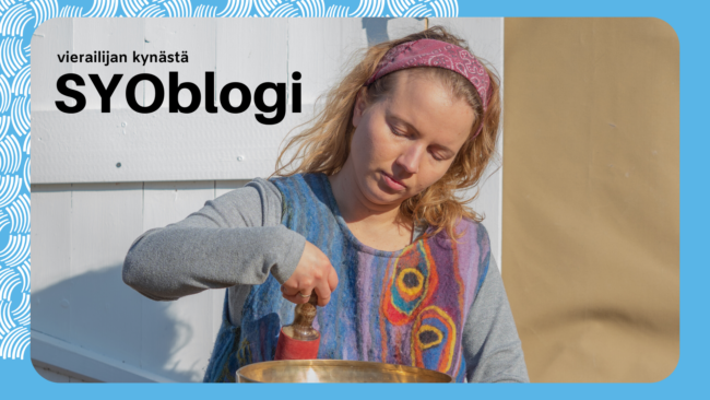 SYOblogi yrittäjäksi vastaanhangoittelusta huolimatta.