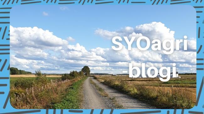 Agriblog Vantanen ja peltoa.