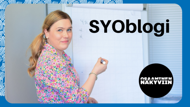 SYOblogi menesty sinäkin muutoksessa.
