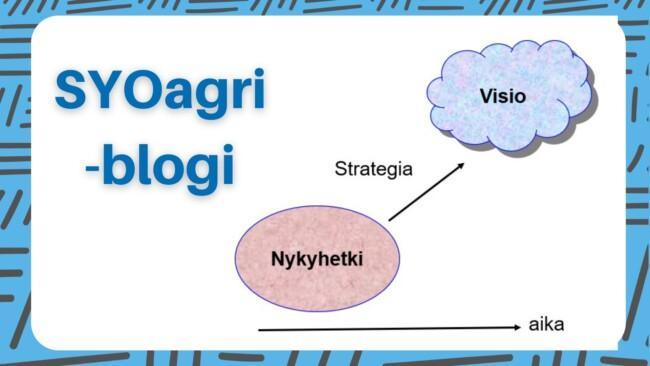 SYOagri blogi strategia on ruma sana.