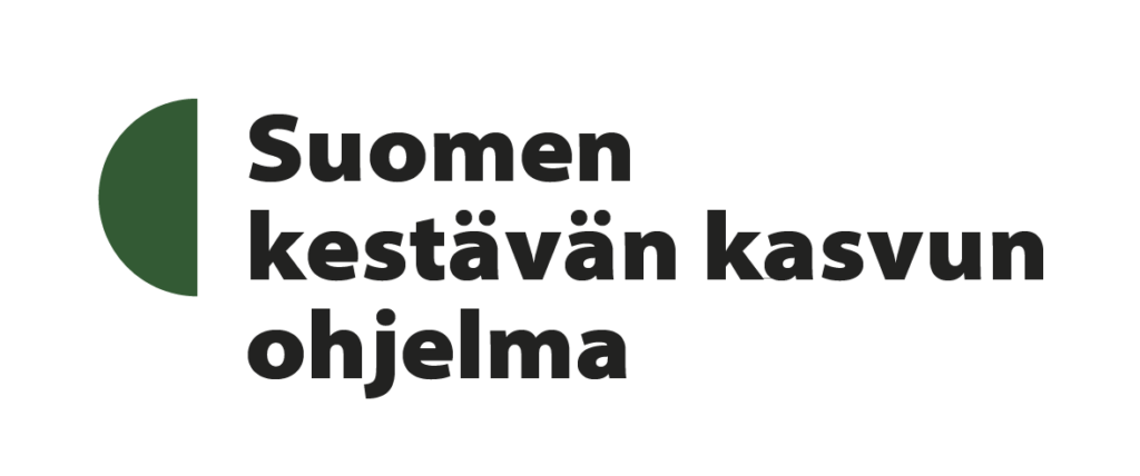 Suomen kestävän kasvun ohjelman logo.