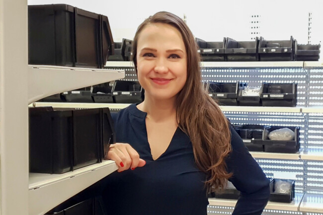 Annika Puro-Aho, Hopeapuro Oy:n toimitusjohtaja.