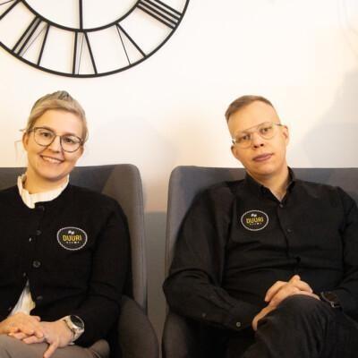 Ella ja Samuel Alhainen, Duuri-tiimi Oy.