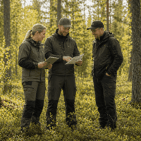 Metsätalouspäivä Kyyjärvellä Maatilan metsäomaisuus tuottamaan -hankkeessa. Toteuttajana Suomen Yrittäjäopisto.