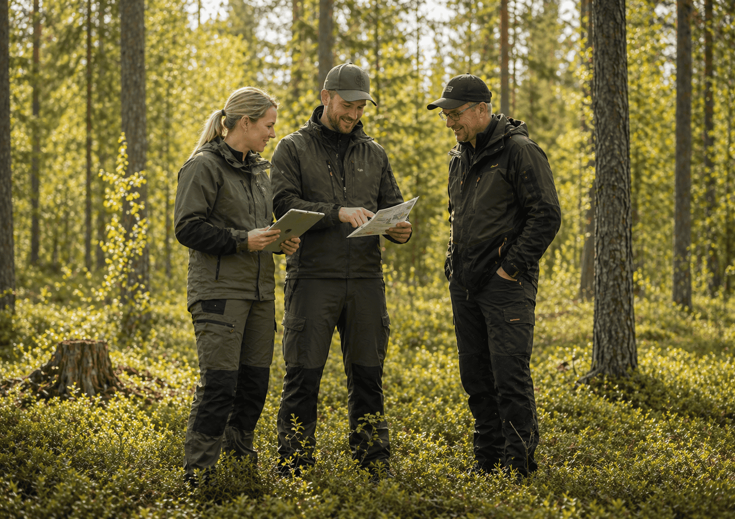 Metsätalouspäivä Kyyjärvellä Maatilan metsäomaisuus tuottamaan hankkeessa. Toteuttajana Suomen Yrittäjäopisto. 