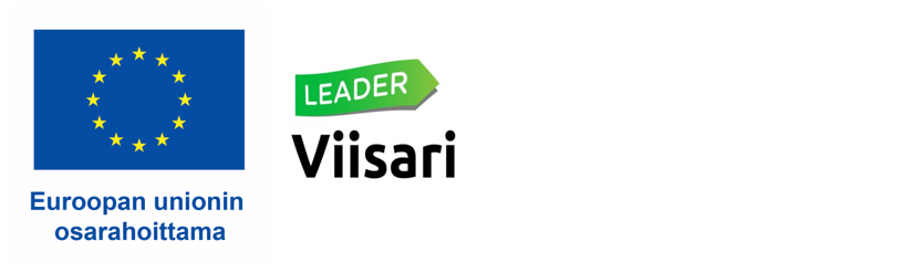 Leader Viisari ja EU logo.